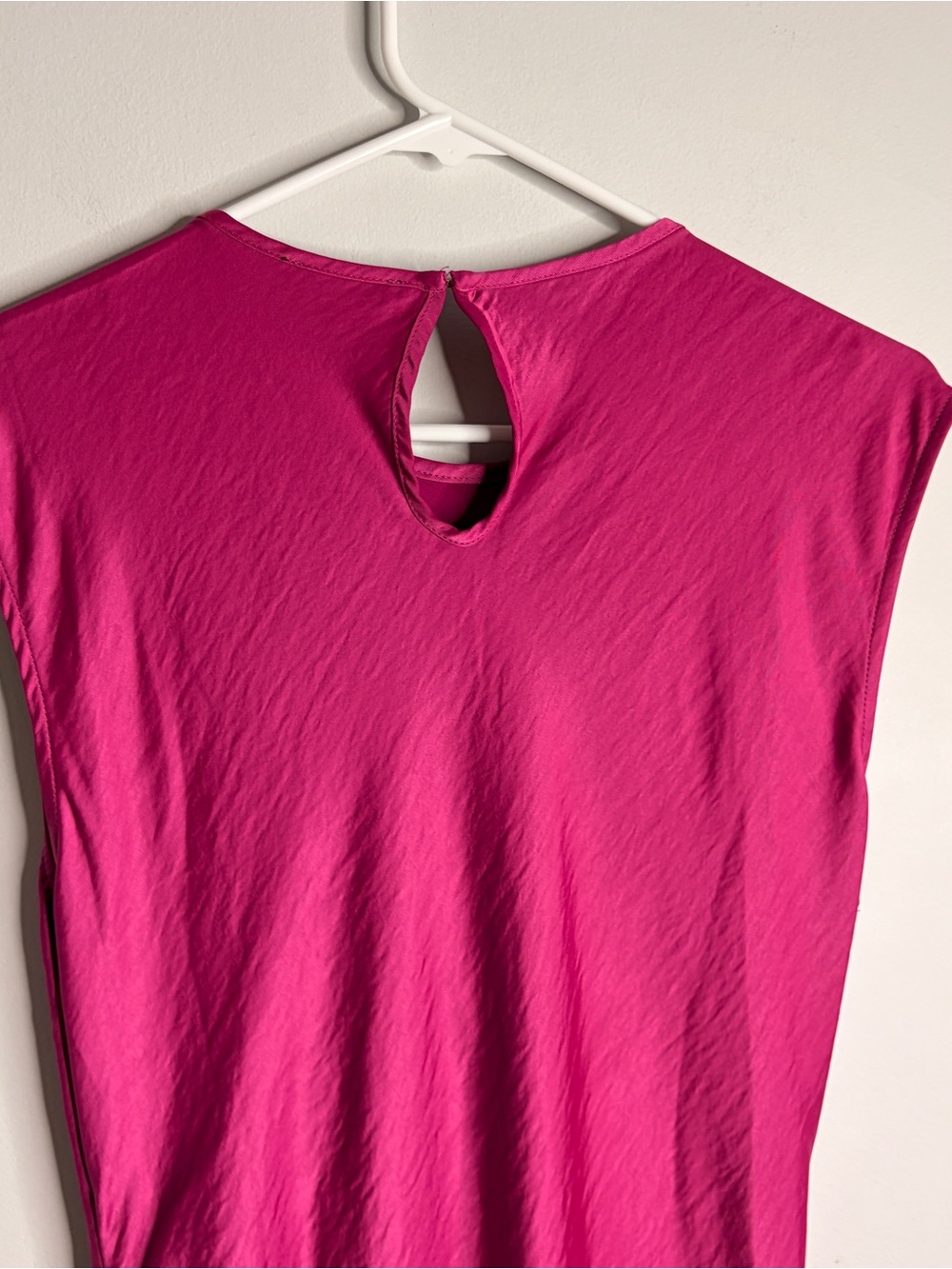 NWT House of Harlow 1960 Fuchsia Sleeveless Twist-Ring Maxi Dress medium - Picture 8 of 8